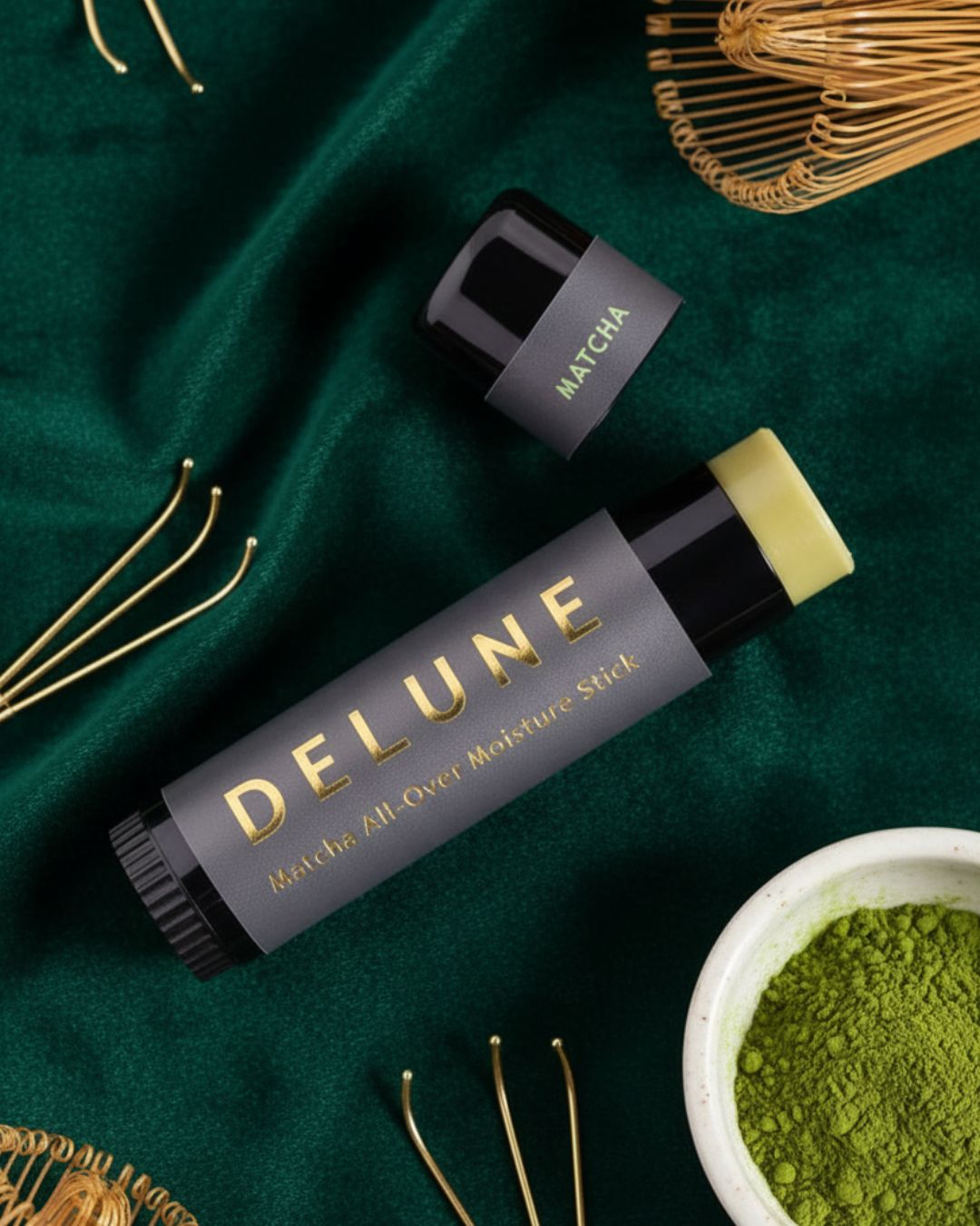 Matcha All-Over Moisture Stick - Delune