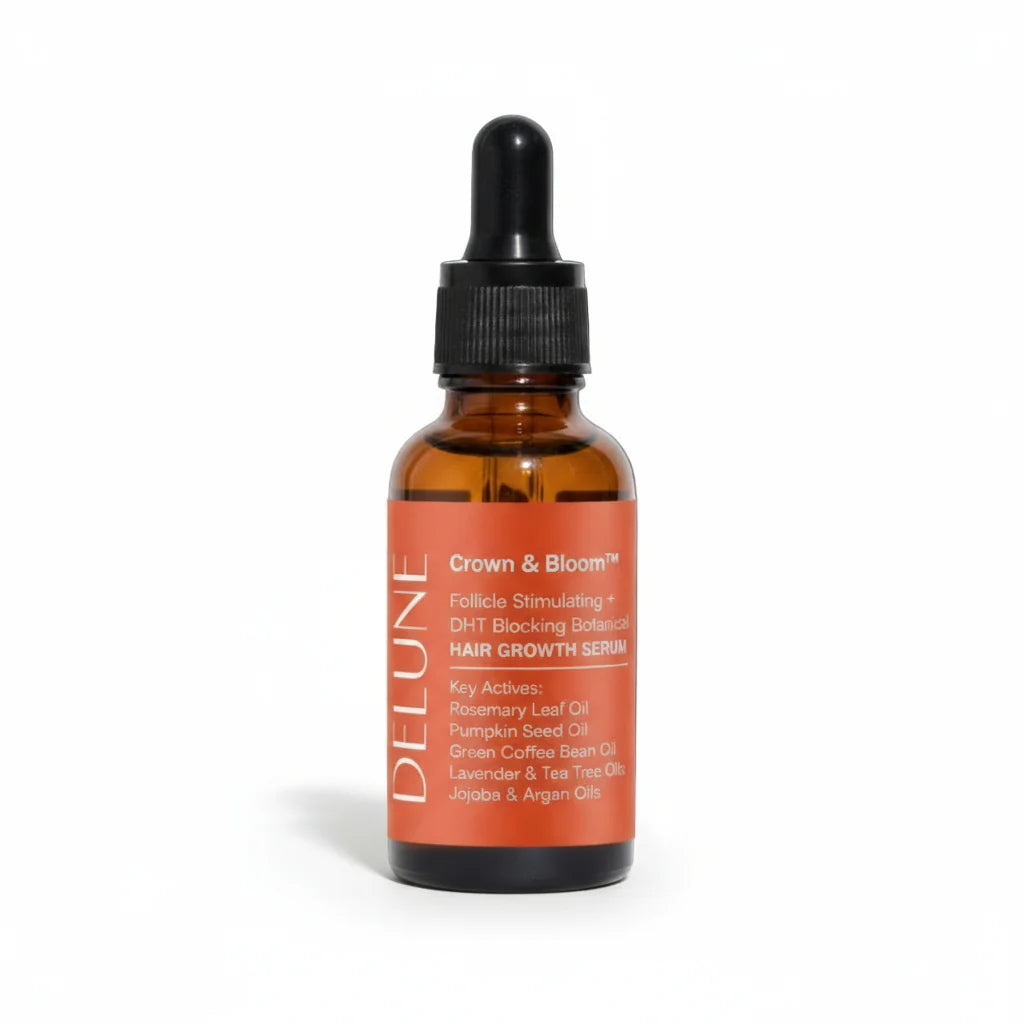 Crown & Bloom™ - Follicle Stimulating + DHT Blocking Botanical Hair Growth Serum