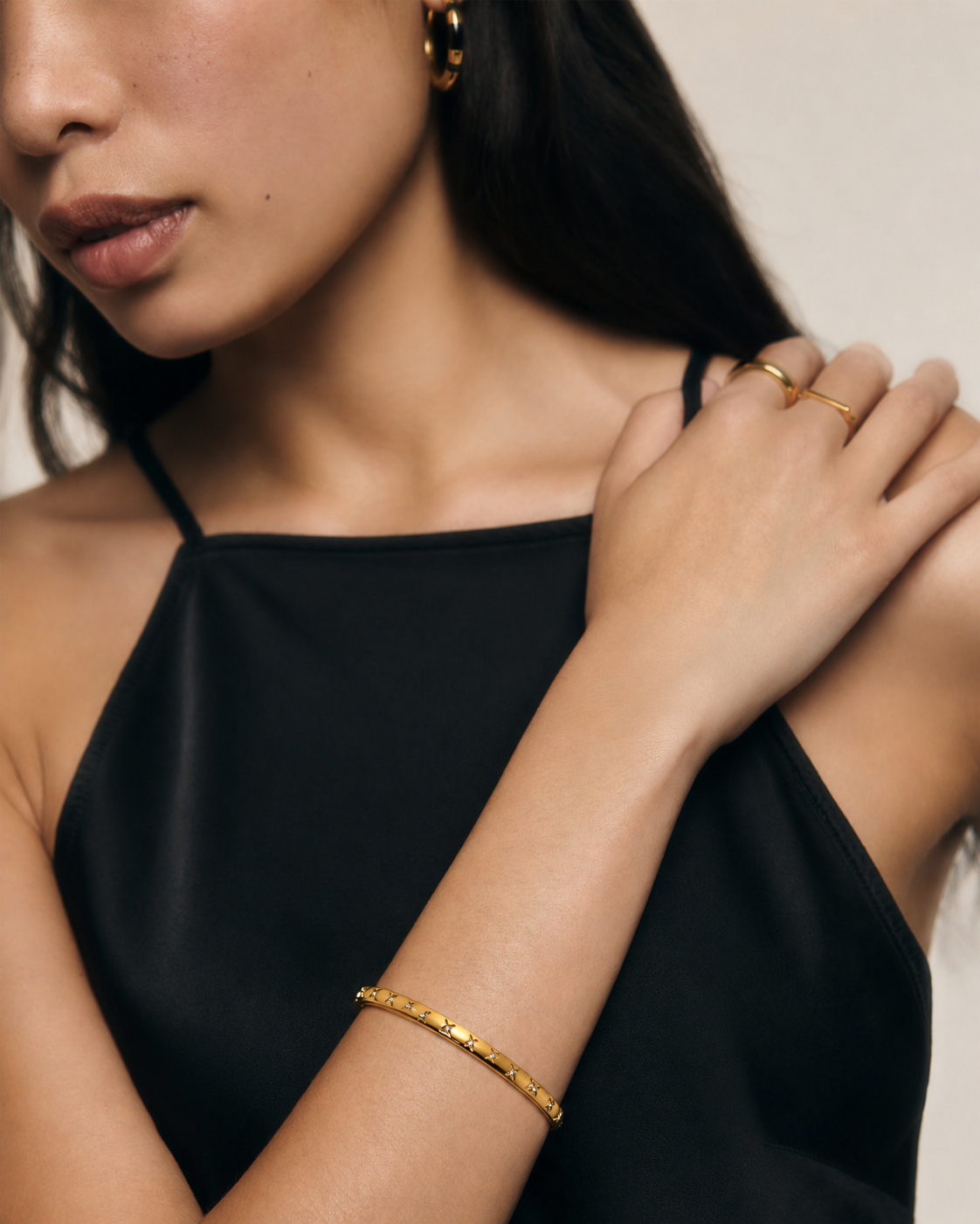 Halo Stacking Bangle