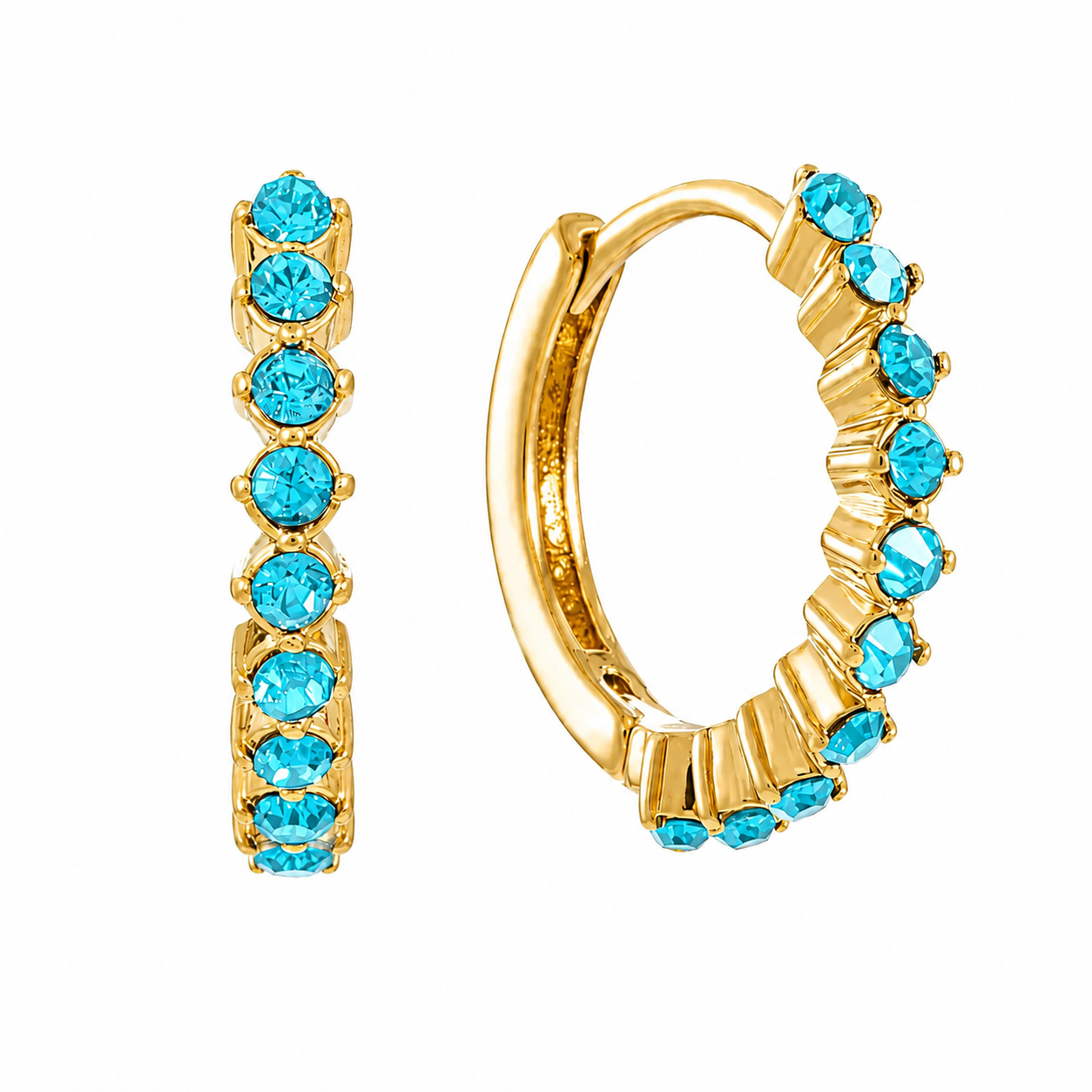 Reflet Huggie Earrings