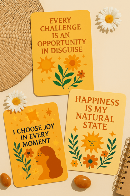 aura-affirmation-card-deck-colorful-intention-inspiration-uae-printed - Delune 