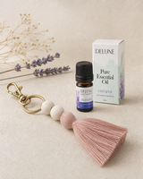 Essential Oil Diffuser Keyring + 5ml Oil