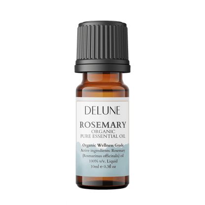 Delune Rosemary Organic Wellness Grade Essential Oil Bottle 10ml